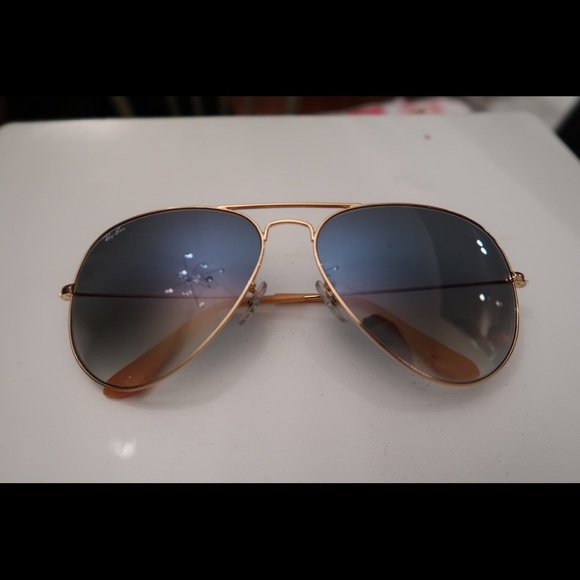 Brand New Blue Grey Ray Bans- 62mm - Picture 2 of 8